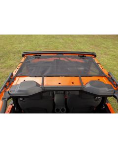 Rugged Ridge 13579.74 Front Eclipse Mesh Sun Shade for 18-19 Jeep Wrangler JL 2-Door