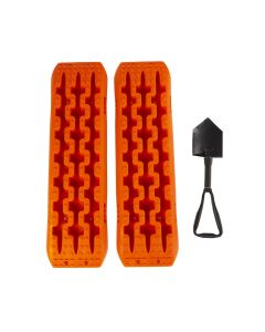 Rugged Ridge 15104.46 Traction Recovery Board Pair with Shovel 
