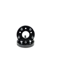Rugged Ridge 15201.03 Billet Aluminum 1.25" Wheel Spacers for 45-86 Jeep CJ with 5x5.5" Bolt Pattern