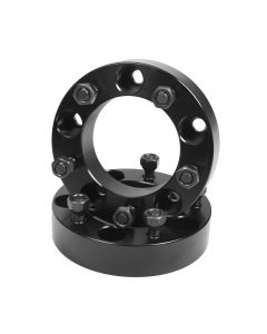Rugged Ridge 15201.09 1.5" Thick Wheel Spacers in Black for 45-86 Jeep CJ with 5 on 5.5 Bolt Pattern