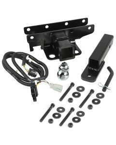 Rugged Ridge 11580.54 2" Hitch Kit with Ball for 07-18 Jeep Wrangler JK