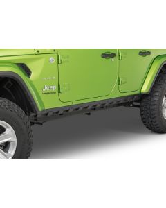 Rugged Ridge 11651.61 Body Armor Rocker Guards in Black for 18-20 Jeep Wrangler JL Unlimited