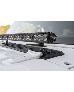 Rugged Ridge 11232.71 Cowl Light Bar Brackets for 18-20 Jeep Wrangler JL & Gladiator JT