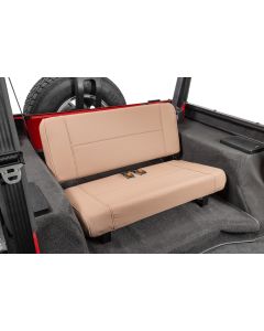 Rugged Ridge  Fixed Vinyl Rear Seat for 76-95 Jeep CJ & Wrangler YJ