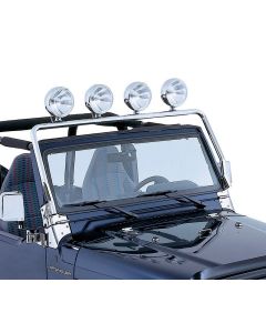 Rugged Ridge 11138.01 Full Length Light Bar Mount for 97-06 Jeep Wrangler TJ