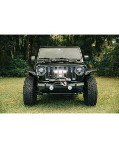 Rugged Ridge 11232.77 Grille LED Mount Bracket for 18-20 Jeep Wrangler JL & Gladiator JT