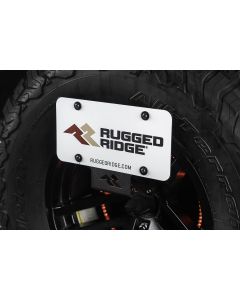 Rugged Ridge 11585.25 License Plate Relocation Bracket for 18-22 Jeep Wrangler JL