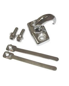 Rugged Ridge 11303.02 Rear Tow Hook in Chrome for 97-06 Jeep Wrangler TJ & Unlimited