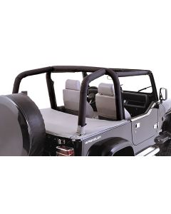 Rugged Ridge 13611.15 Roll Bar Cover Kit in Black Denim for 92-95 Jeep Wrangler YJ