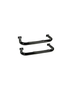 Rugged Ridge 11590.01 Side Step Bars in Gloss Black for 76-83 Jeep CJ-5