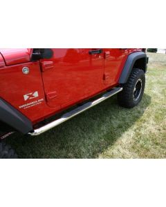 R.R. SIDE STEPS JK 4DR STAINLESS