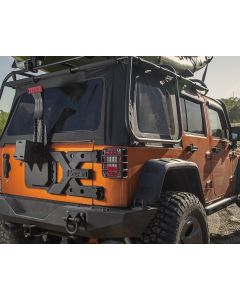 Rugged Ridge 11546.50 Spartacus HD Tire Carrier for 07-18 Jeep Wrangler JK