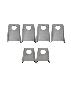 Rust Buster RB4018 Frame to Body Mount Brackets for 97-06 Jeep Wrangler TJ