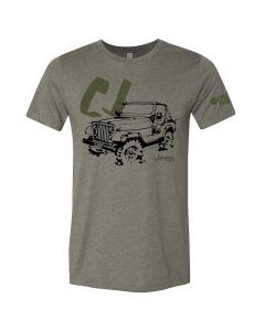 JEEP LDD SERIES CJ TSHIRT MILGREEN XXL