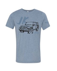 JEEP LDD SERIES JK TSHIRT LK BLUE L