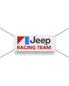 Jeep Merchandise  Jeep Racing Team Banner 