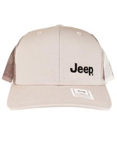 Jeep Merchandise  Jeep Logo Richardson Trucker Hat in Gray & Camo 
