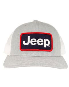 JEEP RICHARDSON PATCH HAT HTR GRY/WHT