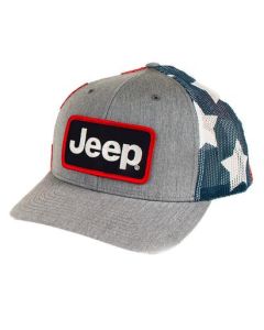 Jeep Merchandise  Jeep Logo Richardson Stars and Stripes Patch Hat 