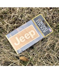 Jeep Merchandise WD-JEEP Jeep Logo Wood Decal 