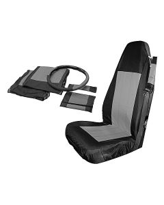 Crown Automotive  Front Poly Canvas Set Cover Set  for 03-06 Jeep Wrangler TJ and Unlimited 