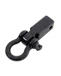 Smittybilt 29312B Black Receiver Hitch D-Ring for 2" Receiver