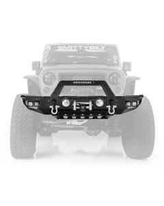 Smittybilt 76730 Stryker Front Bumper for 07-23 Jeep Wrangler JK, JL, & Gladiator JT
