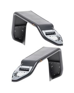 Smittybilt 77835 Apollo Front Fenders for 18-25 Jeep Wrangler JL & Gladiator JT