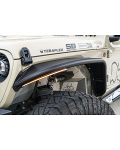 Smittybilt SB77853 XRC Tube Fenders for 18-26 Jeep Wrangler JL & Gladiator JT