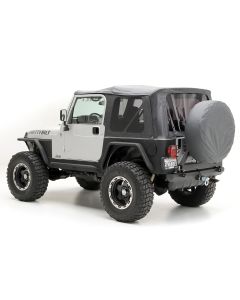 Smittybilt 9971235 Relpacement Soft Top with Tinted Windows & Without Doors for 97-06 Jeep Wrangler TJ