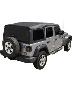 Smittybilt 9093135K Square Back Full Replacement Soft Top Kit for 18-26 Jeep Wrangler JL Unlimited 4-Door