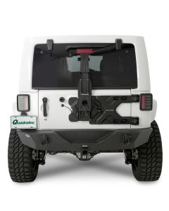 Smittybilt 2843 SRC HD Pivot Rear Tire Carrier for 07-18 Jeep Wrangler JK