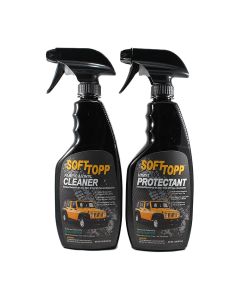 Softtopp  Fabric & Vinyl Cleaner and Vinyl Protectant Combo 