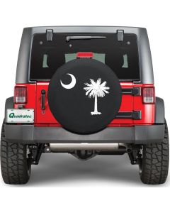 HBS TIRE COVER S CAR STATE 31X10 BLK