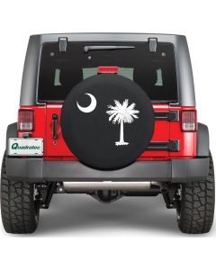 HBS TIRE COVER S CAR STATE 34X8 BLK