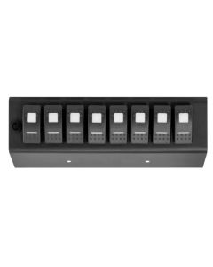 Add On Red LED 8-Switch Panel for 07-08 Jeep Wrangler JK (for SourceSE)