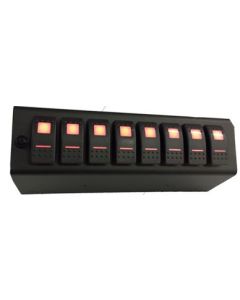 sPOD  Add-On Switch Panel For 8-Circuit SE System  for 07-18 Jeep Wrangler JK