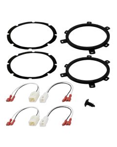 Stinger Off-Road JK11-SBSH1 6.5" Speaker Bracket Kit for 11-18 Jeep Wrangler JK