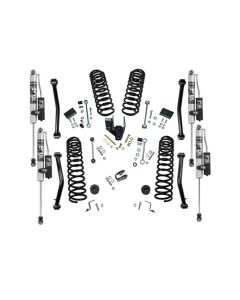 Superlift K186FX 4" Dual Rate Coil Lift Kit with Fox 2.0 Reservoir Shocks for 18-22 Jeep Wrangler JL 2-Door