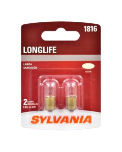 Sylvania 1816LL.BP2 #1816 Long Life Mini Bulb 2 Pack 