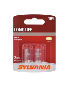 Sylvania 194LL.BP2 #194 Long Life Mini Bulb 2 Pack 