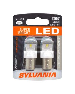 Sylvania 2057LED.BP2 2057 White Zevo LED Mini Bulb 2 Pack 