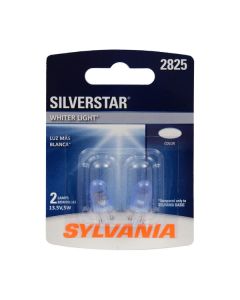 Sylvania 2825ST.BP2 #2825 SilverStar Mini Bulb 2 Pack 