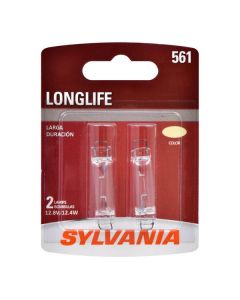 Sylvania 561LL.BP2 #561 Long Life Mini Bulb 2 Pack 