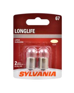 Sylvania 67LL.BP2 #67 Long Life Mini Bulb 2 Pack 