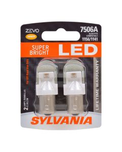 Sylvania 7506LED.BP2 #7506 White Zevo LED Mini Bulb 2 Pack 