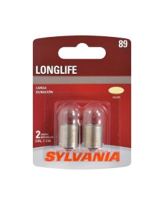 Sylvania 89LL.BP2 #89 Long Life Mini Bulb 2 Pack 
