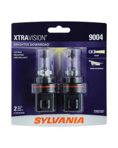 Sylvania 9004XV.BP2 #9004 XtraVision Halogen Headlight Bulb 2 Pack 