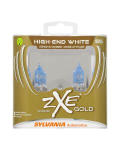 Sylvania 9005SZG.PB2 #9005 SilverStar zXe Gold Halogen Headlight Bulb 2 Pack 