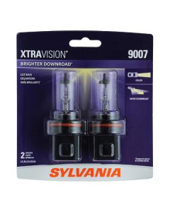 Sylvania 9007XV.BP2 #9007 XtraVision Halogen Headlight Bulb 2 Pack 
